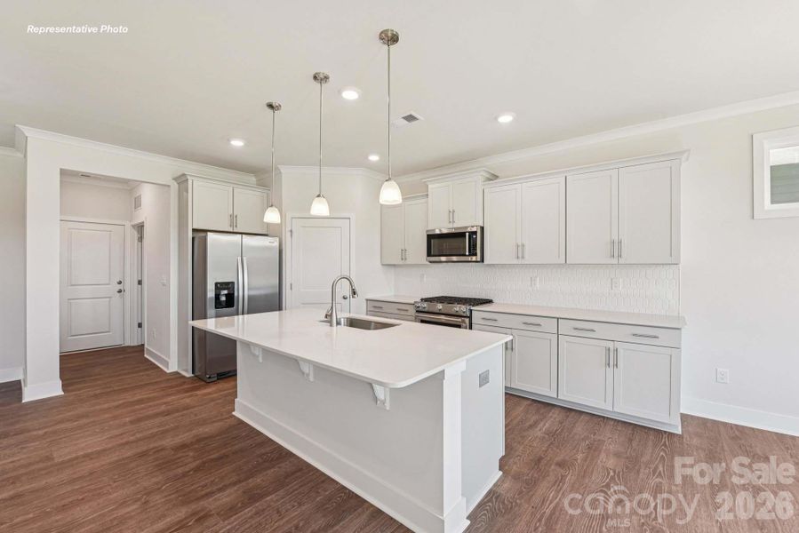 Furnished interior view inside a new home in Westport, York (Image 3).