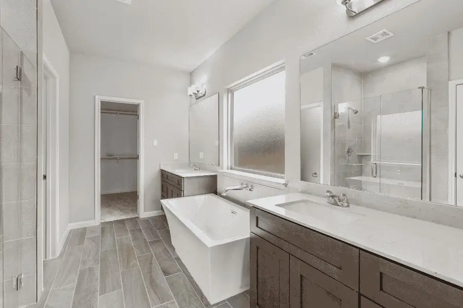 Representative furnished interior of a home built from the James 2424 S by Saratoga Homes in Butler Farms, Liberty Hill (Image 4). Representative furnished interior of a home built from the James 2424 S by Saratoga Homes in Butler Farms, Liberty Hill (Image 4).