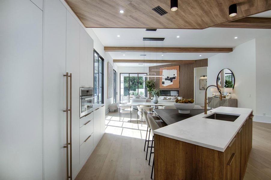 Furnished interior view inside a new home in , Wellington (Image 49).
