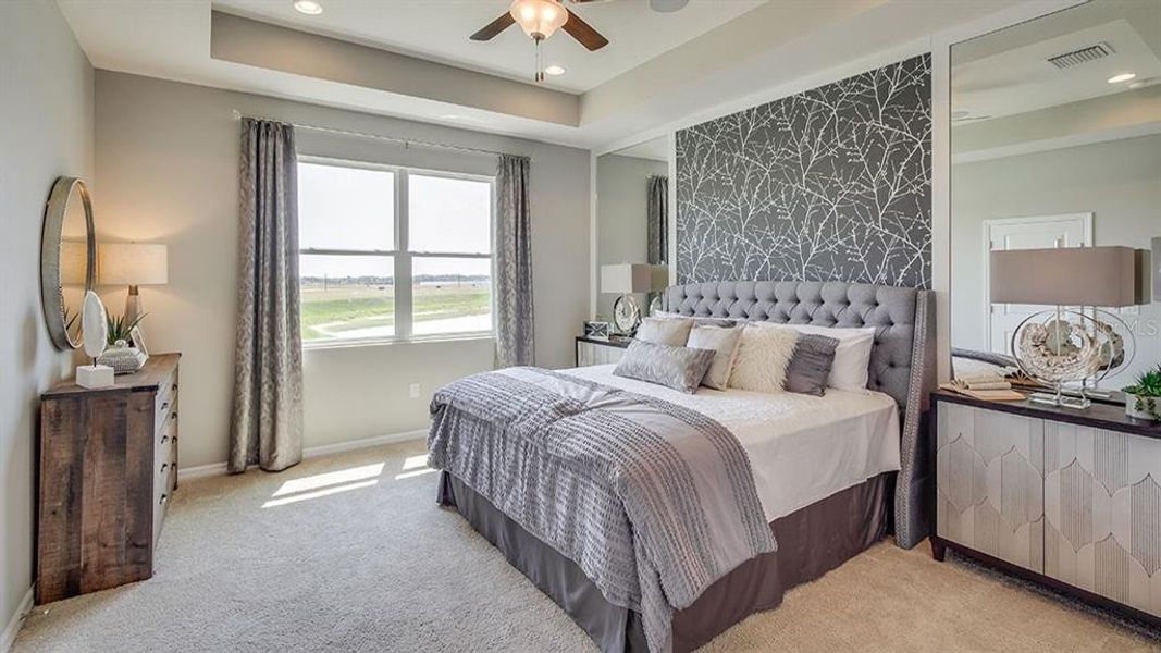 Furnished interior view inside a new home in Ocala Preserve, Ocala (Image 8).