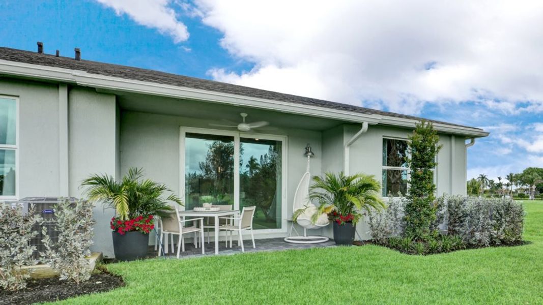 Orchid Covered Patio