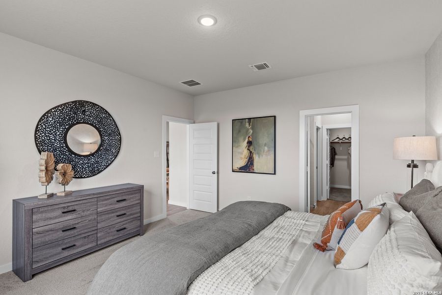 Furnished interior view inside a new home in Park Place, New Braunfels (Image 25).