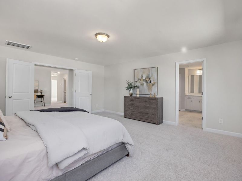 Furnished interior view inside a new home in Gregory Village, Lillington (Image 14).