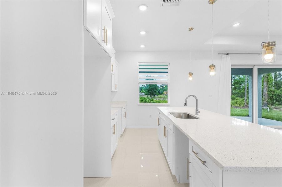 Furnished interior view inside a new home in , Lehigh Acres (Image 5). Furnished interior view inside a new home in , Lehigh Acres (Image 5).