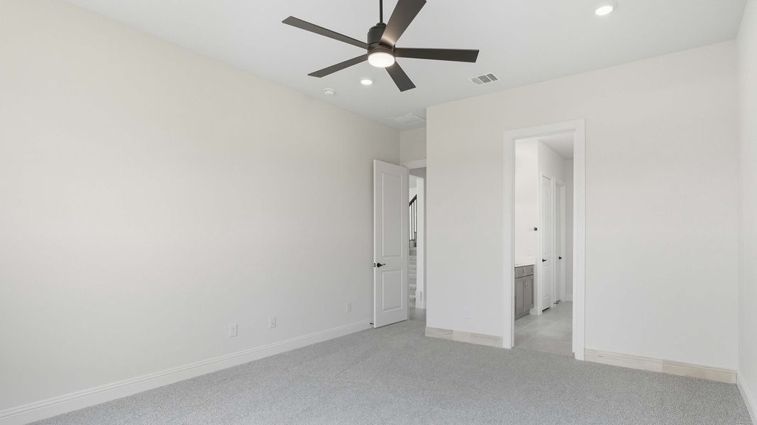Representative unfurnished interior of a home built from the CASCADE by D.R. Horton in Clearview Ranch, Royse City (Image 27). Representative unfurnished interior of a home built from the CASCADE by D.R. Horton in Clearview Ranch, Royse City (Image 27).