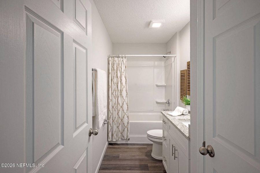 Furnished interior view inside a new home in , Jacksonville (Image 3). Furnished interior view inside a new home in , Jacksonville (Image 3).