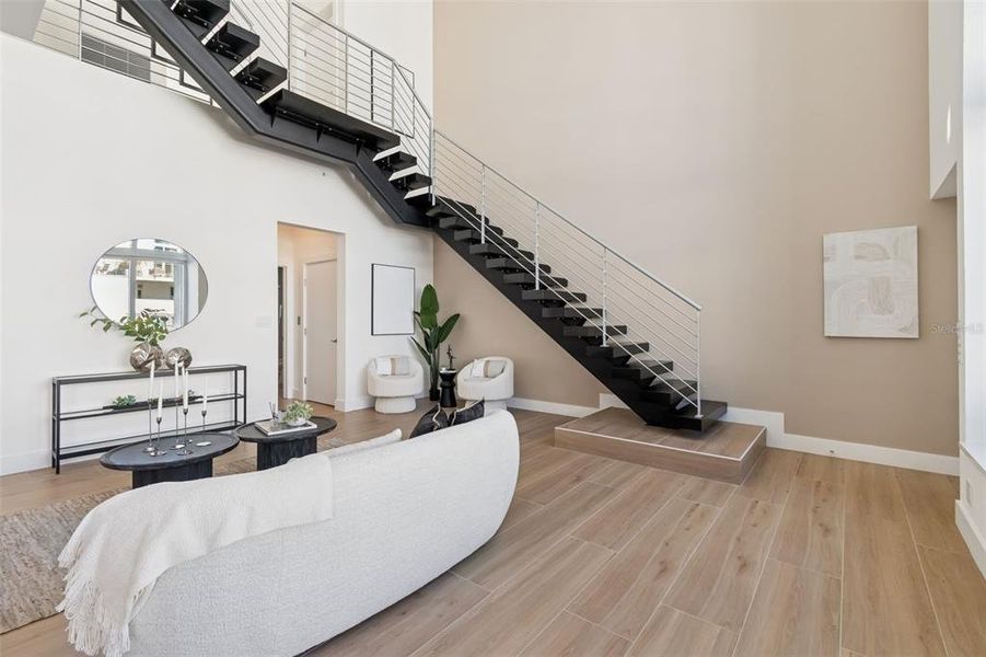 Furnished interior view inside a new home in , Sarasota (Image 75).