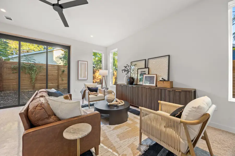 Furnished interior view inside a new home in , Austin (Image 7). Furnished interior view inside a new home in , Austin (Image 7).