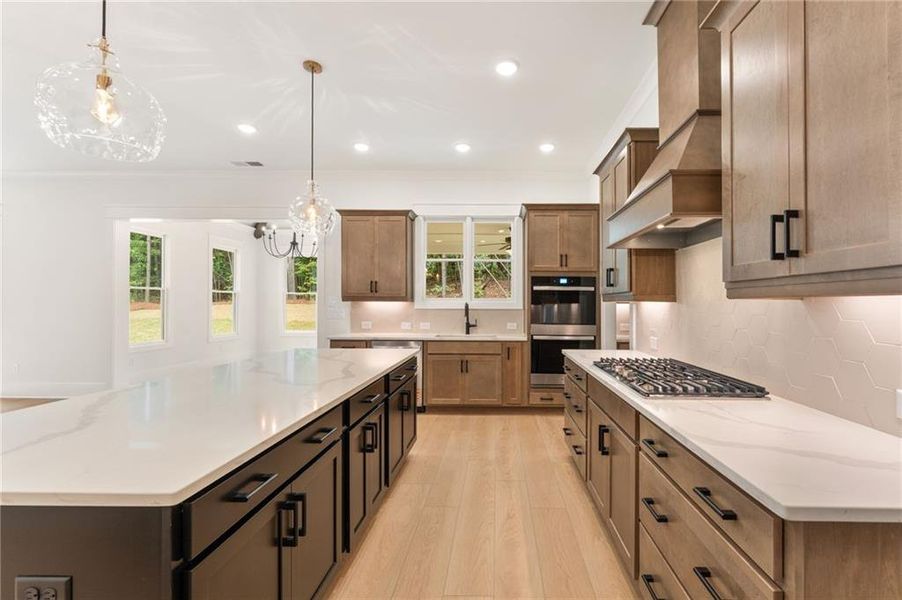 Furnished interior view inside a new home in Lanesborough, Marietta (Image 8).