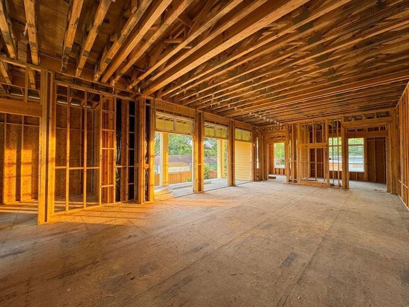 In-progress construction of a new home in , Houston, TX (Image 14).