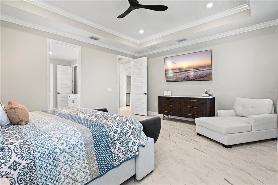 Furnished interior view inside a new home in , Bradenton (Image 67).