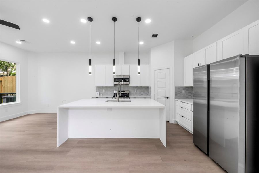 Furnished interior view inside a new home in , Houston (Image 9). Furnished interior view inside a new home in , Houston (Image 9).