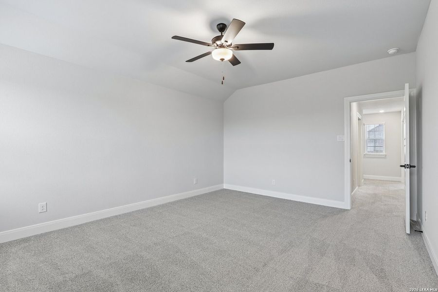 Spacious, unfurnished interior of a new home in Hightop Ridge, Converse (Image 27).