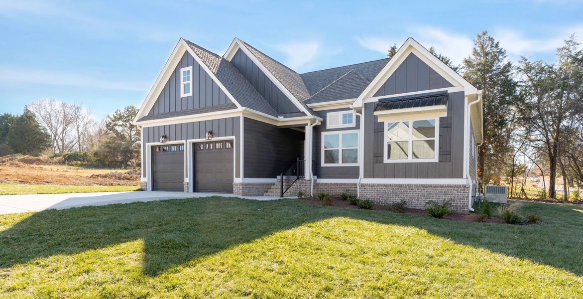 Representative exterior photo of a completed home built from the Farmview by Riverstone Construction, LLC in Pine Ridge, Soddy-Daisy, TN (Image 2).