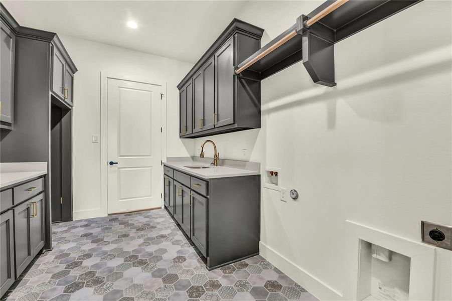 Furnished interior view inside a new home in , Aledo (Image 12).