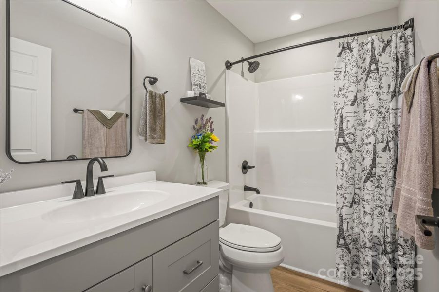 Furnished interior view inside a new home in , Stanley (Image 16).