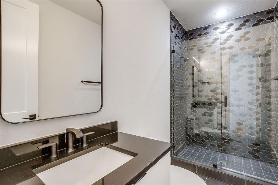 Furnished interior view inside a new home in , Fort Worth (Image 16). Furnished interior view inside a new home in , Fort Worth (Image 16).