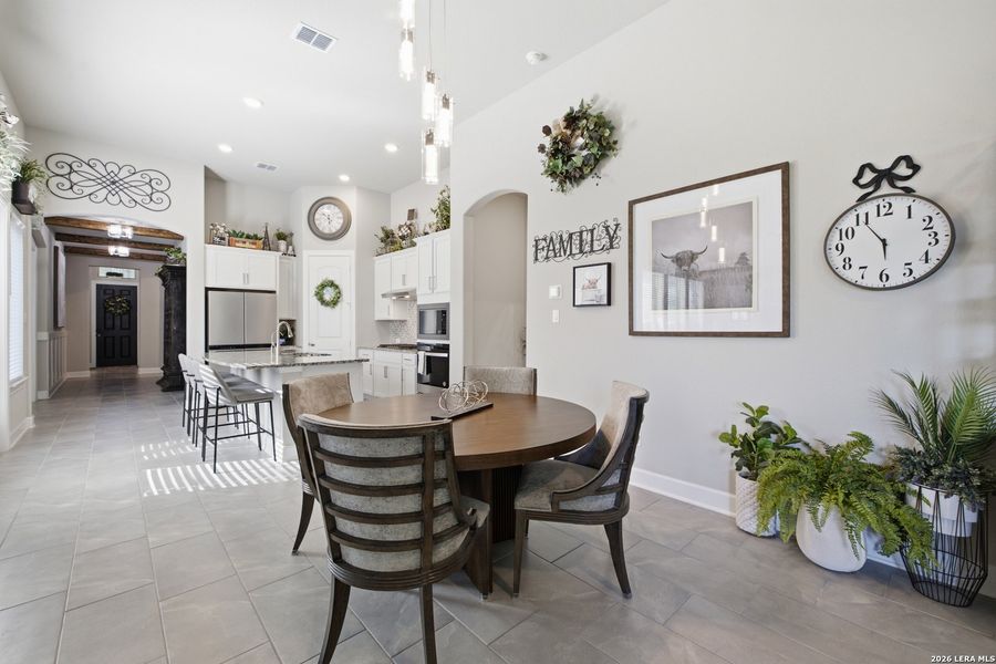 Furnished interior view inside a new home in Ventana, Bulverde (Image 31).