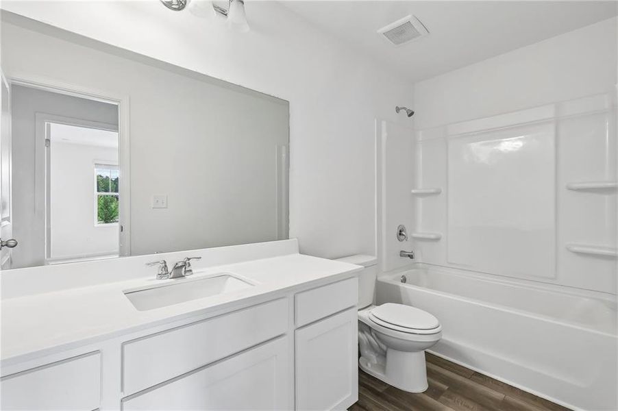 Furnished interior view inside a new home in Greyson Parc, Locust Grove (Image 18).