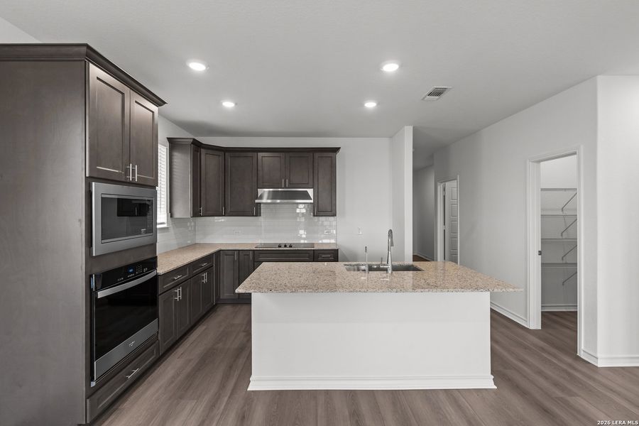 Furnished interior view inside a new home in Nopal Valley, San Antonio (Image 11). Furnished interior view inside a new home in Nopal Valley, San Antonio (Image 11).