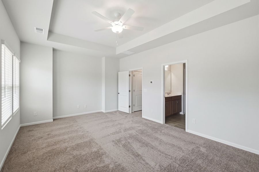 Spacious, unfurnished interior of a new home in Nichols Landing, Charlotte (Image 17). Spacious, unfurnished interior of a new home in Nichols Landing, Charlotte (Image 17).