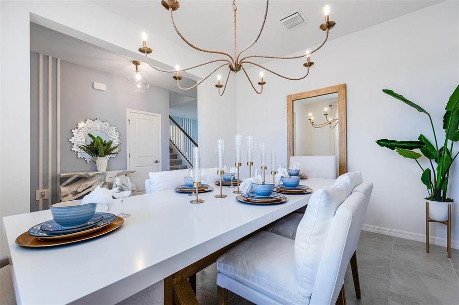Furnished interior view inside a new home in Rye Ranch, Parrish (Image 6).