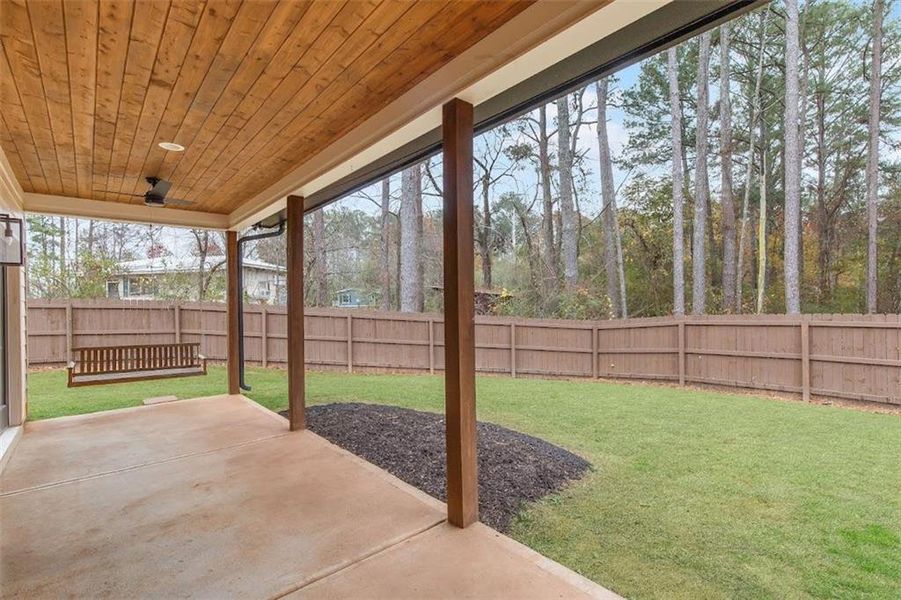 Exterior details and patio area of a home in , Bremen (Image 4). Exterior details and patio area of a home in , Bremen (Image 4).