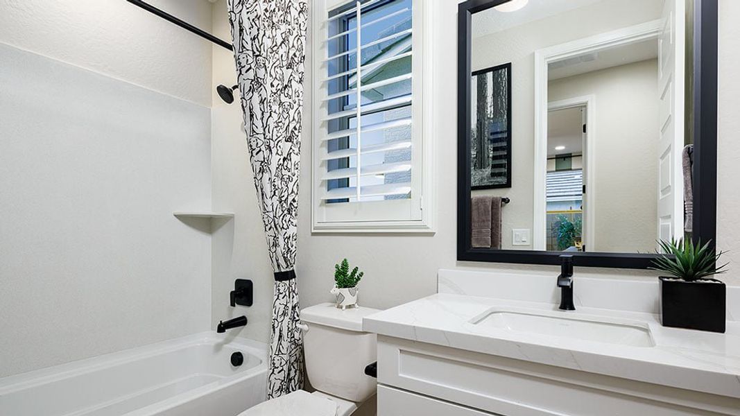 Furnished interior view inside a new home in Ladera Trails, Queen Creek (Image 16).