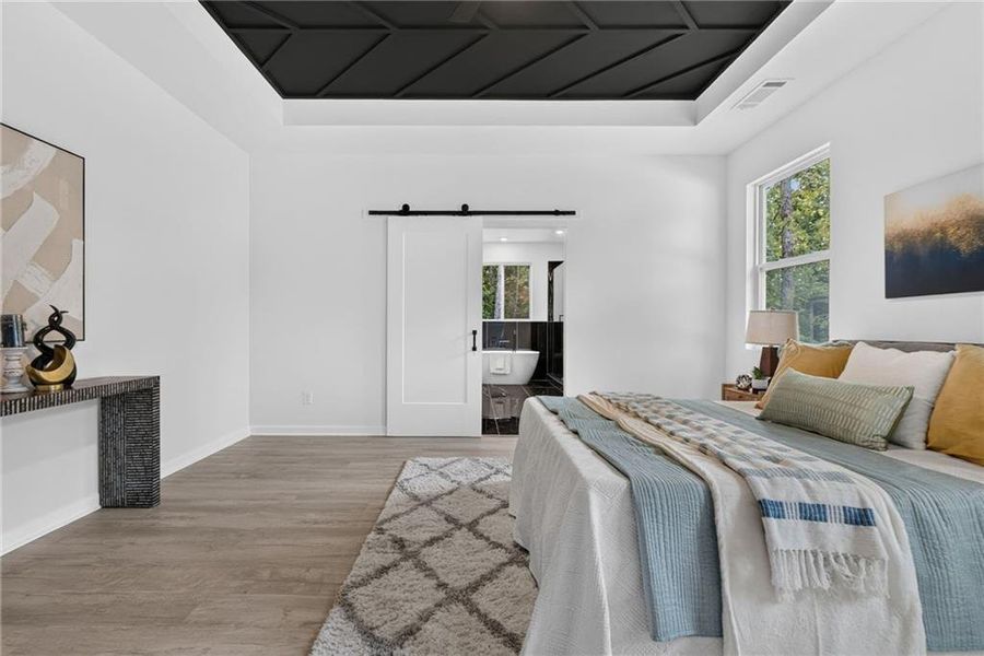 Furnished interior view inside a new home in , Griffin (Image 17).
