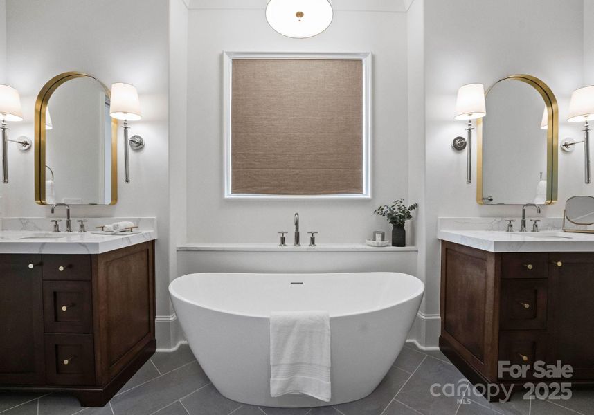 Furnished interior view inside a new home in , Charlotte (Image 8).