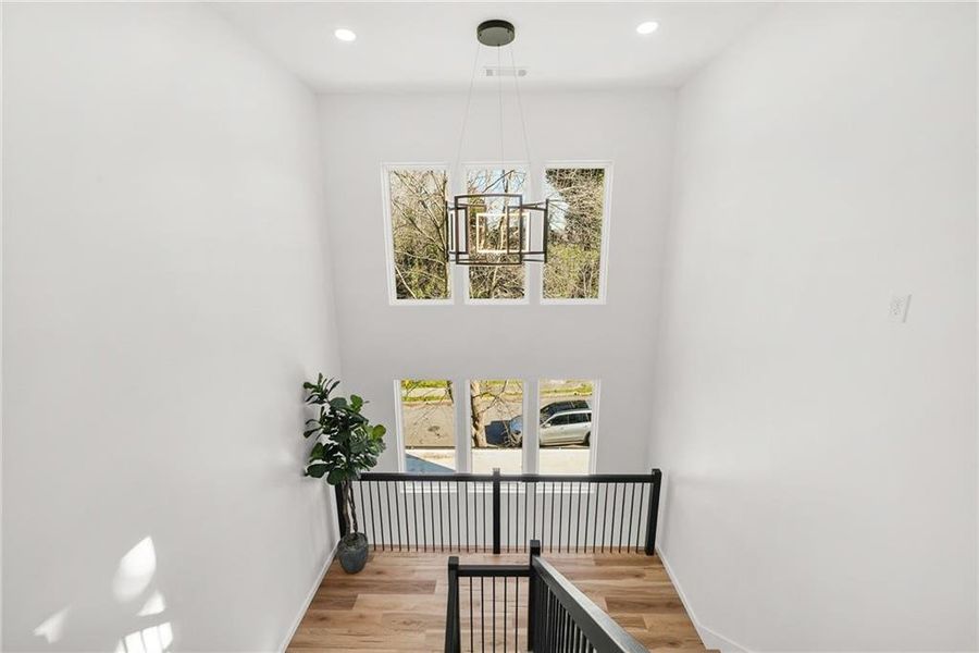 Furnished interior view inside a new home in , Atlanta (Image 16).