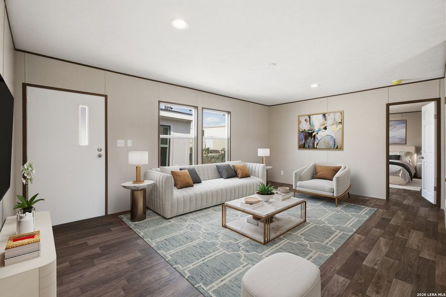 Furnished interior view inside a new home in , Jourdanton (Image 11). Furnished interior view inside a new home in , Jourdanton (Image 11).