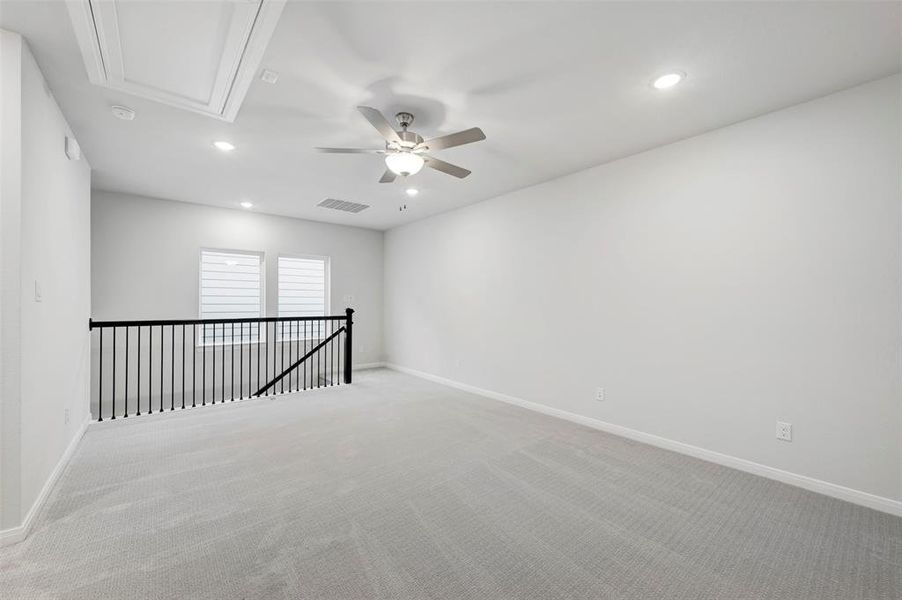 Spacious, unfurnished interior of a new home in The Retreat at Harvest, Argyle (Image 22).