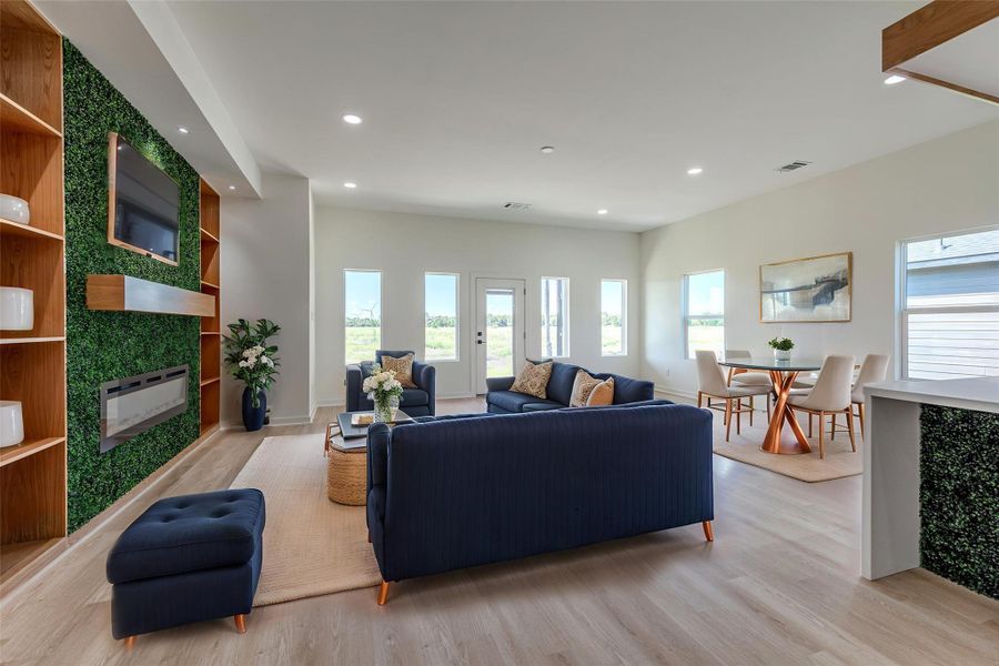 Virtually staged for reference only