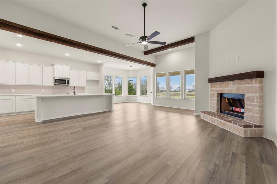 Spacious, unfurnished interior of a new home in Nash Estates, Tom Bean (Image 35). Spacious, unfurnished interior of a new home in Nash Estates, Tom Bean (Image 35).