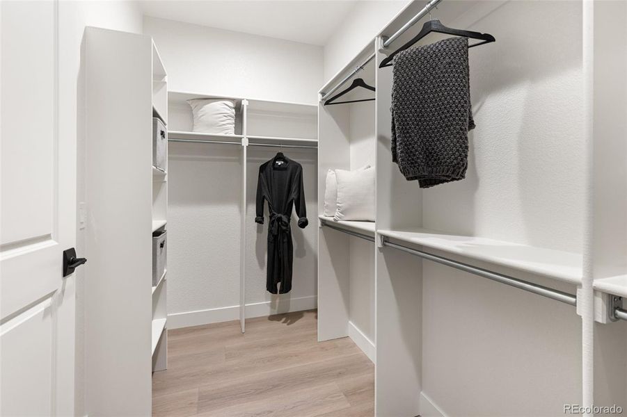 Furnished interior view inside a new home in Sterling Ranch 50s, Colorado Springs (Image 29). Furnished interior view inside a new home in Sterling Ranch 50s, Colorado Springs (Image 29).