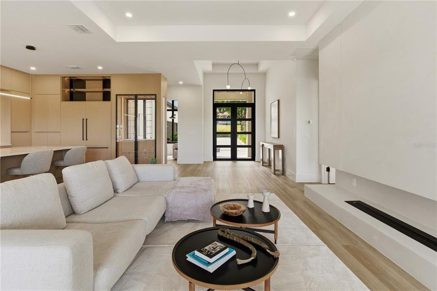 Furnished interior view inside a new home in , Clermont (Image 19). Furnished interior view inside a new home in , Clermont (Image 19).
