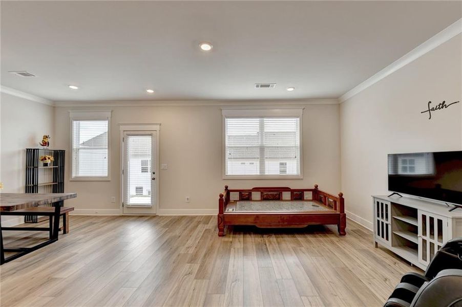 Furnished interior view inside a new home in , Auburn (Image 14).