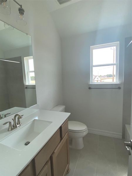 Furnished interior view inside a new home in Sauls Ranch East, Round Rock (Image 9). Furnished interior view inside a new home in Sauls Ranch East, Round Rock (Image 9).