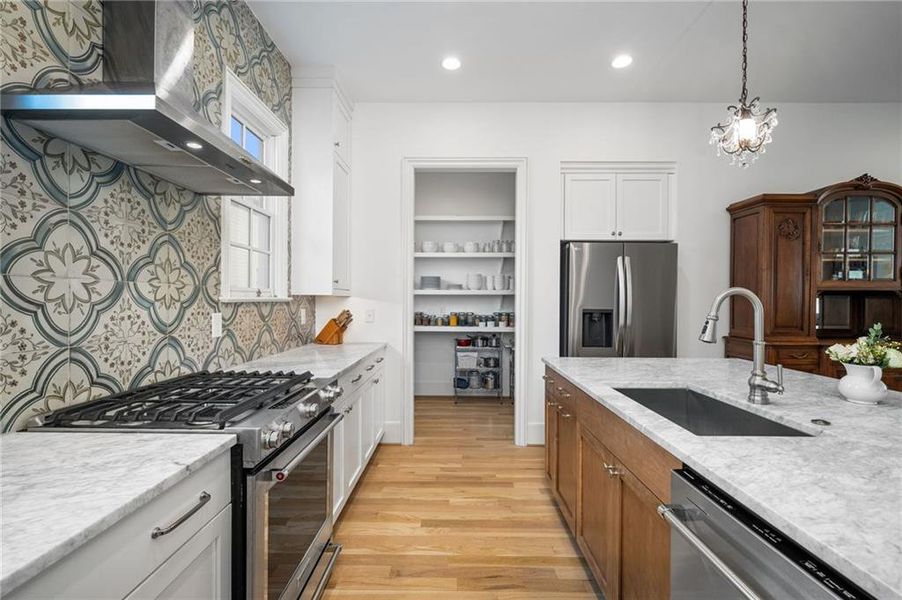 Furnished interior view inside a new home in Summerhill, Atlanta (Image 42).