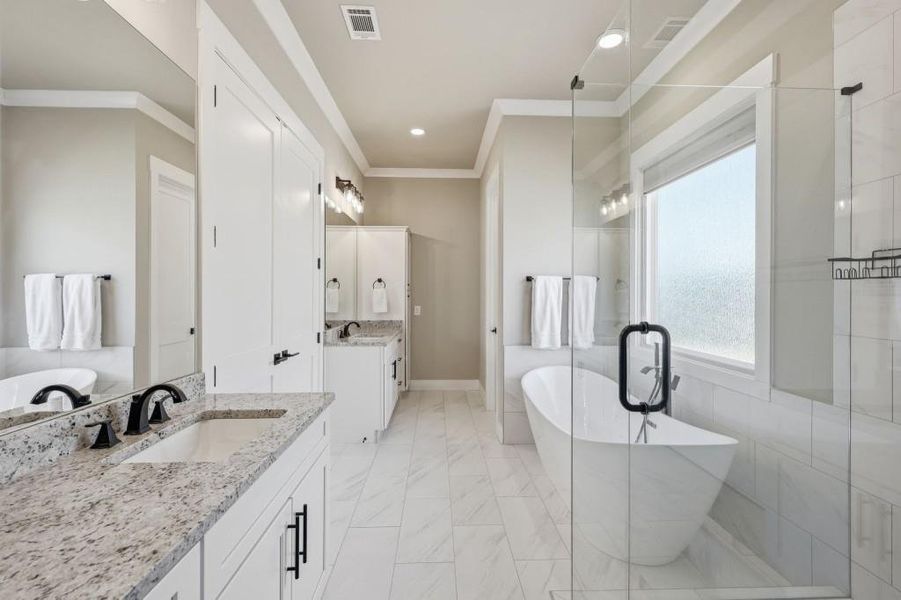 Furnished interior view inside a new home in , Jefferson (Image 33).