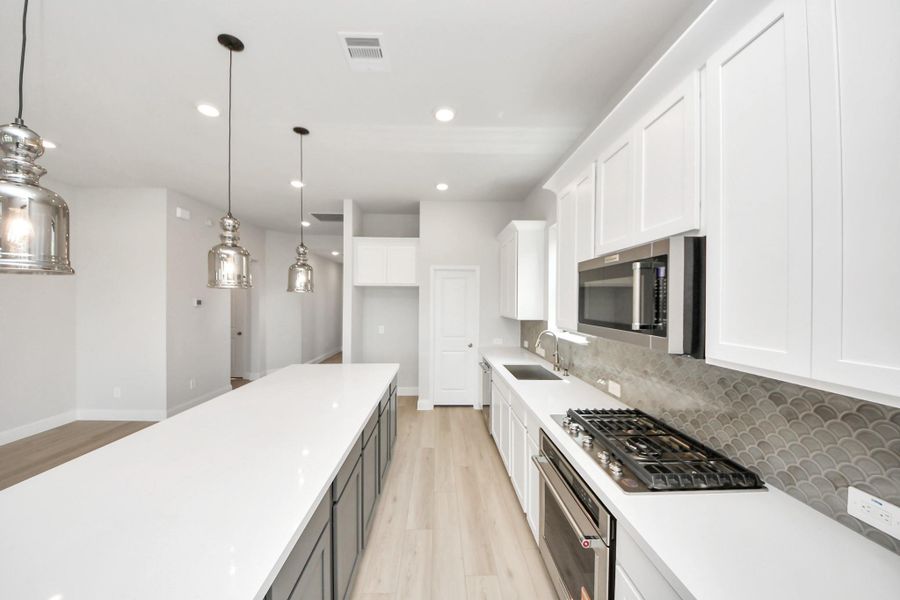 Furnished interior view inside a new home in Bridgeland: Signature Collection, Cypress (Image 5).