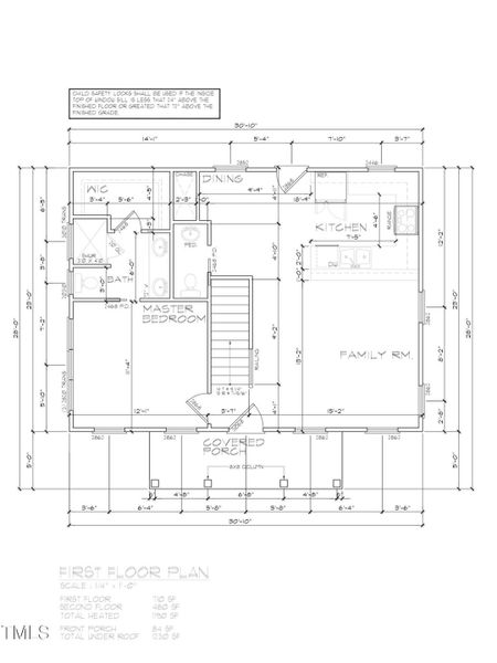 Plan 1190 208 W Maynard 1st