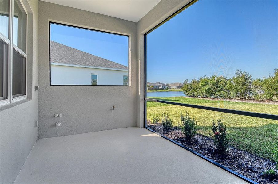 Exterior details and patio area of a home in Canoe Creek, Parrish (Image 3).