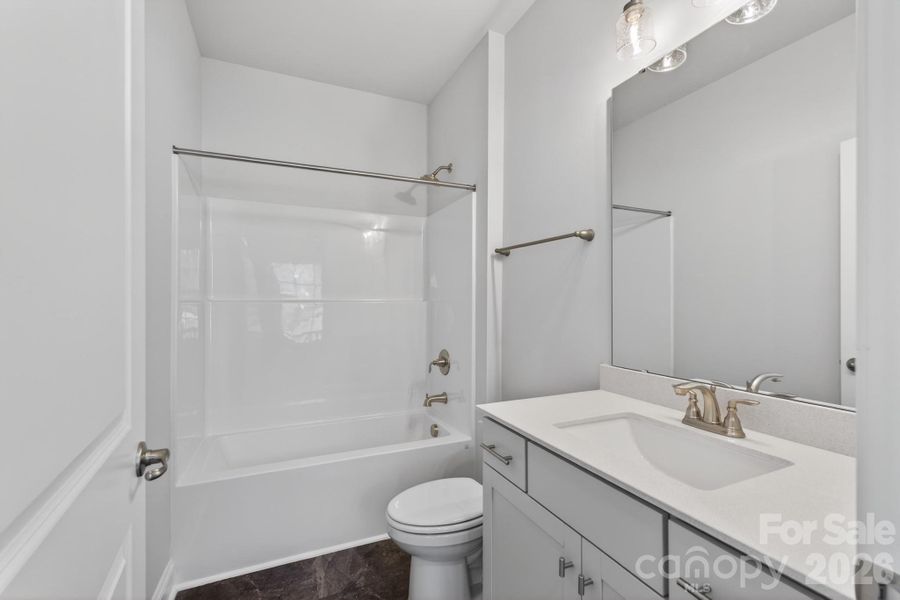 Furnished interior view inside a new home in Crystal Village, Albemarle (Image 8).