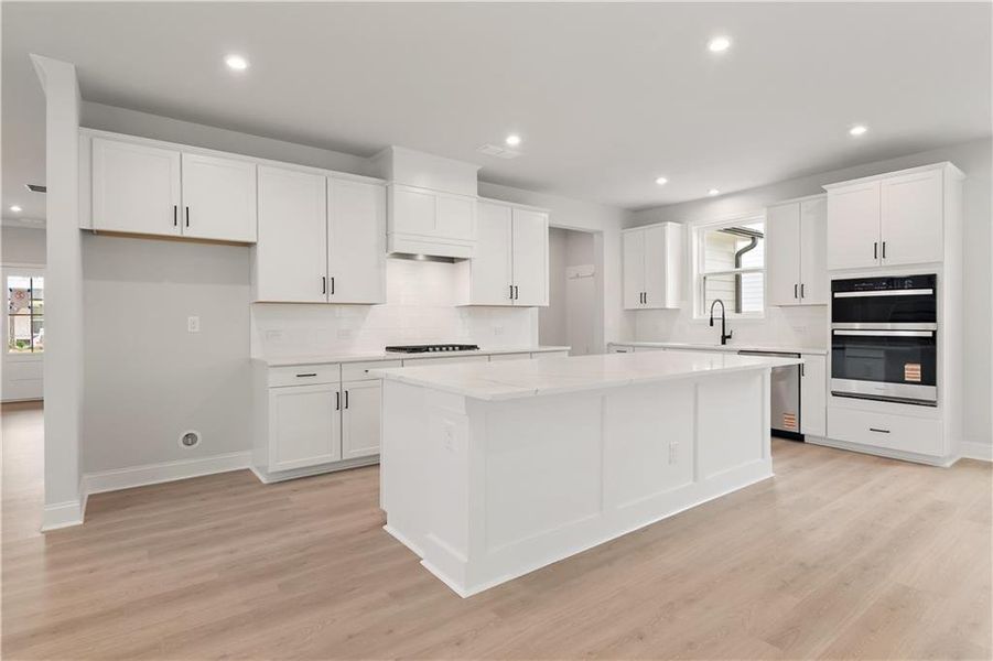 Furnished interior view inside a new home in Hillside Manor, Powder Springs (Image 2). Furnished interior view inside a new home in Hillside Manor, Powder Springs (Image 2).
