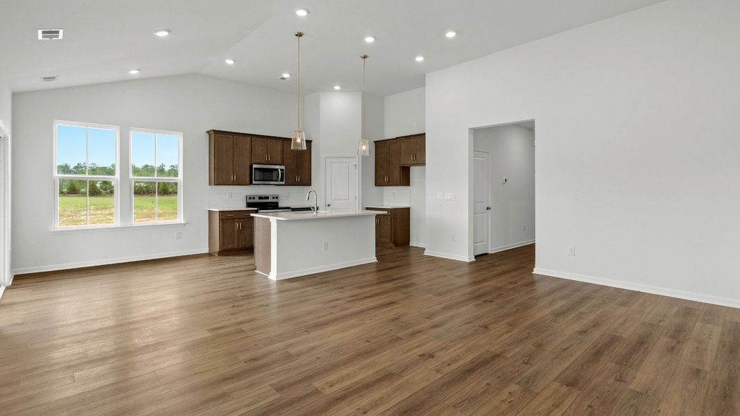 Representative furnished interior of a home built from the Easton by DRB Homes in Chestnut Farms, Longs (Image 7). Representative furnished interior of a home built from the Easton by DRB Homes in Chestnut Farms, Longs (Image 7).