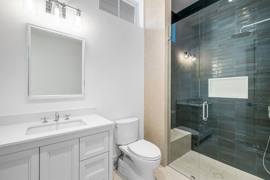 Furnished interior view inside a new home in , Delray Beach (Image 14).