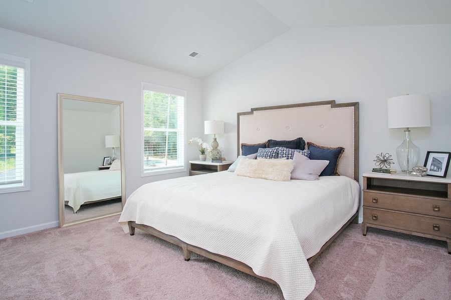 Furnished interior view inside a new home in Central Creek, Goose Creek (Image 10). Furnished interior view inside a new home in Central Creek, Goose Creek (Image 10).