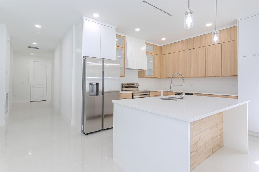Furnished interior view inside a new home in , Jupiter (Image 9).